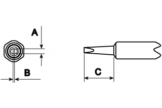 WELLER - Tips NT H K 6 A B C D