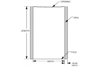  - Antistatic bag shielded with Open-Top