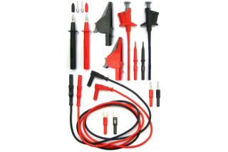 ELECTRO PJP - Kit Cordons / Connecteurs de test - 14 pièces