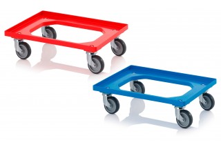  - Compact transport trolleys 4 steering castors