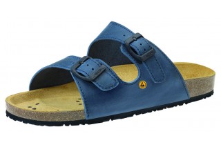 ABEBA - Sandales Nature, ESD, Bleu