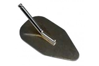  - Big chromed spatula for iron 6mm