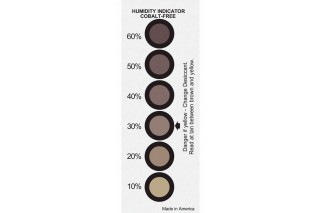  - Cobalt-free humidity indicator card 10, 20, 30, 40, 50, 60%