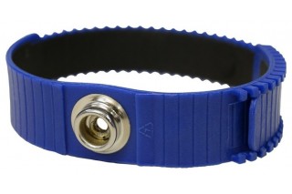  - Adjustable thermoplastic wrist band, 10mm stud