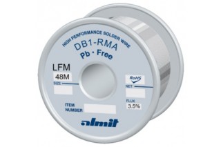 Almit - Soldeerdraad DB-1 RMA LFM-48M / Sn96,47 Ag3,0 Cu0,5 Fe0,03