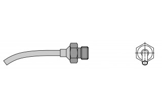 WELLER - Round nozzle long bent R08