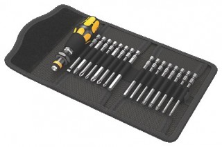 WERA - ESD screwdriver kit 16 bits and hand bitholder