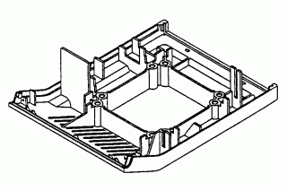 WELLER - Boîtier partie inférieur WSD151