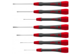 WIHA - Fine screwdriver set Slotted, Phillips 7-pcs PicoFinish®