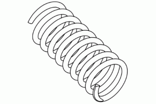 IDEAL-TEK - Ressort pour rail glissant de PCSA