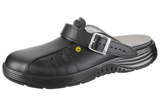 ABEBA - x-light ESD clogs black SB