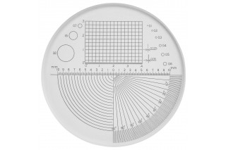 ESCHENBACH - Échelle de mesure de précision pour les long., angles et diam.