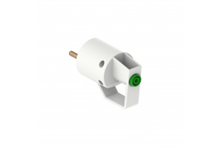 ELECTRO PJP - Male socket adapter E Type 2 pole / Ø4mm earth safety socket