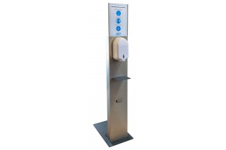 DIPP - Totem en Inox + distributeur automatique 700ml