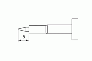 WELLER - Tip conical for MT 1500