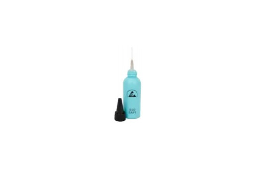  - FLUX DISPENSING BOTTLE 60ml, WITH 26GA/0,40mm NEEDLE, BLUE DISSIPATIVE