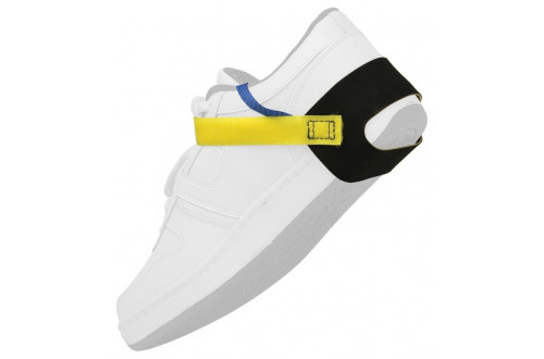  - HEEL GROUNDER, YELLOW STRAPS, 1 MEG RESISTOR  x2