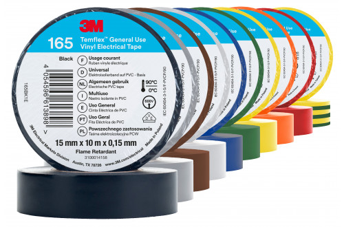 3M - Vinyl electrical tape Temflex 165