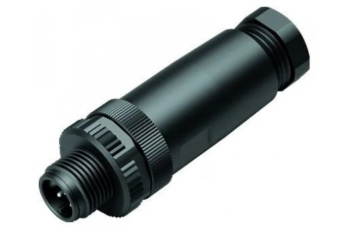 BINDER - M12-A, plastic locking, screw clamp