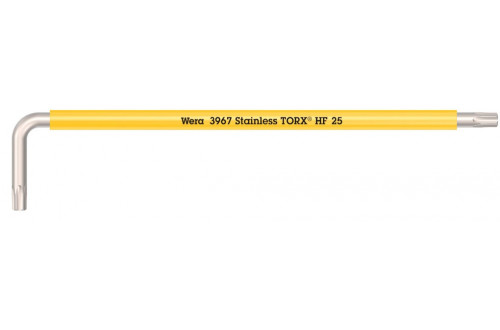 WERA - 3967 SXL HF TORX L-KEY MULTICOLOUR WITH HOLDING FUNCTION, LONG, STAINLESS - TX 25x154mm