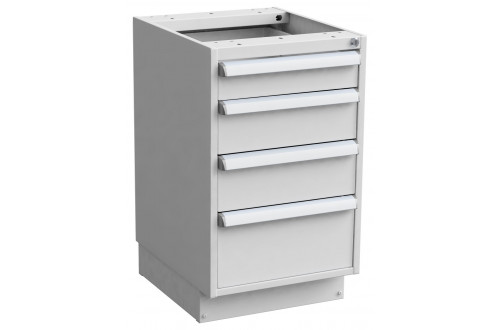  - ESD 45/66-3 drawer unit on 4-drawer, plinth