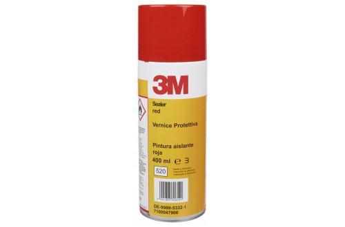 3M - SCOTCH 1602 ELECTRICAL INSULATION SEALERS, RED, 400ml