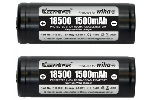 WIHA - Battery set, 18500 Li-ion