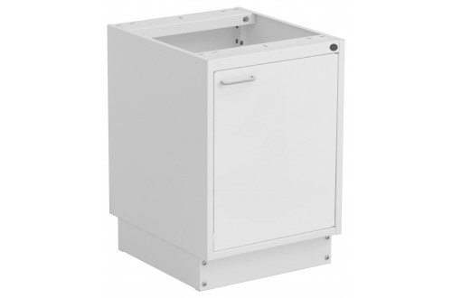  - CABINET 45/56, ESD GREY, DOOR RIGHT, WITH PLINTH, W/O LOCK