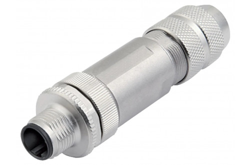 BINDER - M12-D, crimp, shieldable