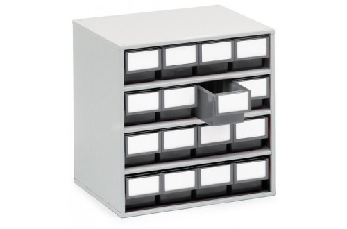  - STORAGE BIN CABINET 400x300x395 GREY
