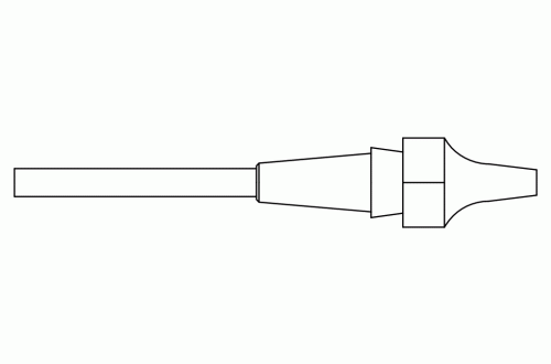 WELLER - DESOLDERING TIP XDS3 1,0 x 2,3mm