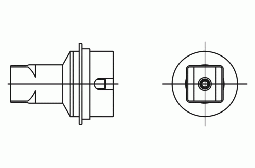 WELLER - Nozzle 2 heated sides ND05