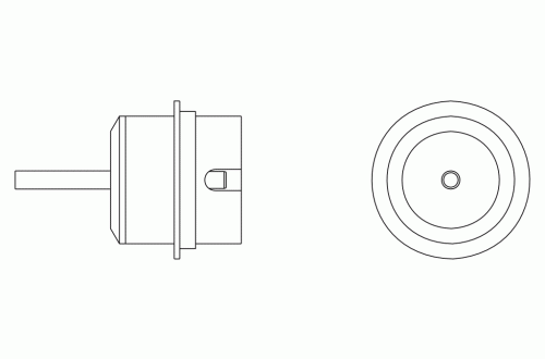 WELLER - Hot air round nozzle NR04