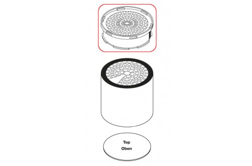 WELLER - Compressed air cleaning filter for WFE / WFE P / F12 / F 12-PF