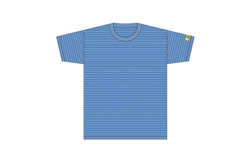  - ESD T-SHIRT MID BLUE L