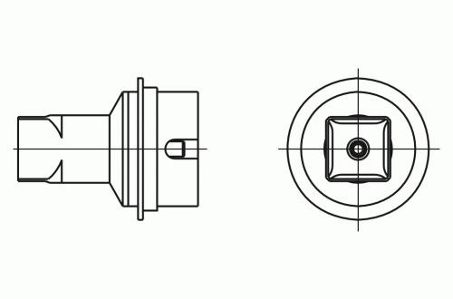 WELLER - Nozzle 4 heated sides NQ05