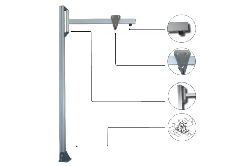  - STATIEF 1400x600mm PP1406N