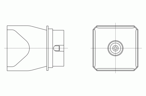 WELLER - Nozzle 4 heated sides NQ40