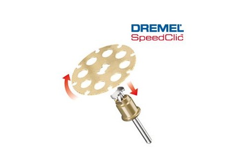 DREMEL - DISQUE POUR BOIS SPEEDCLIC x1 SC544