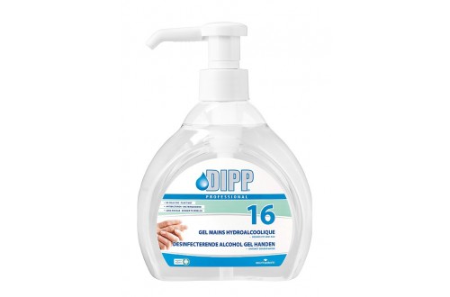 DIPP - DIPP NO16 DESI. ALCOHOL GEL HANDEN 500ML - ALLEEN VOOR PROFESSIONEEL GEBRUIK