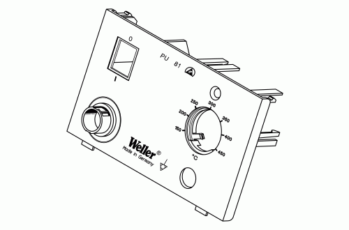 WELLER - Front plate WS81