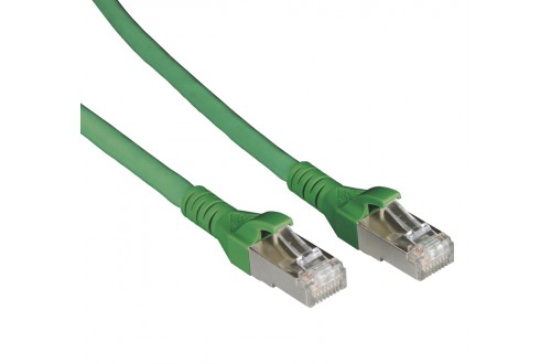  - PATCH CORD C6A AWG26 2RJ45 40,0 GREEN