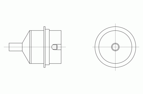 WELLER - Hot air round nozzle NR05