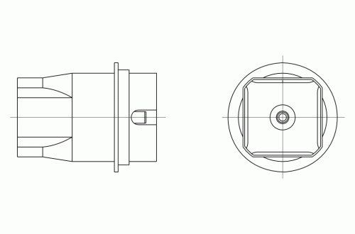 WELLER - Nozzle 4 heated sides NQ25