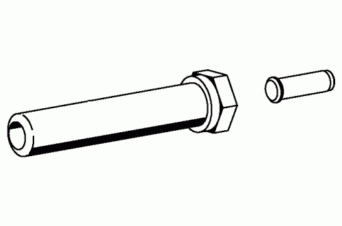 WELLER - ET -> LT adaptor with barrel for iron LR 21