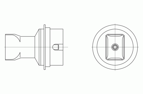 WELLER - Nozzle 4 heated sides NQ15