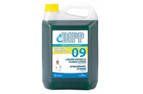 DIPP - DIPP LIQUIDE VAISSELLE CITRON 5L - UNIQUEMENT POUR USAGE PROFESSIONEL