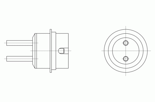 WELLER - Hot air dual round nozzle DR05