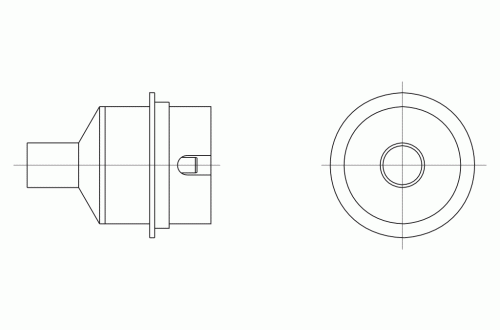 WELLER - Hot air round nozzle NR10