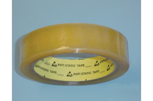  - CLEAR ANTI-STATIC TAPE 25MM x 30M